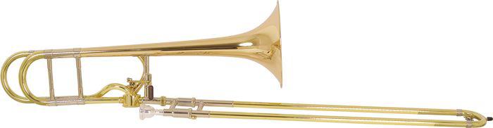 Trombone Sib/Fa Stradivarius perce large, noix hagmann