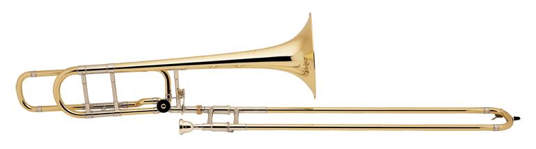 Trombone Sib/Fa Stradivarius perce large, open wrap