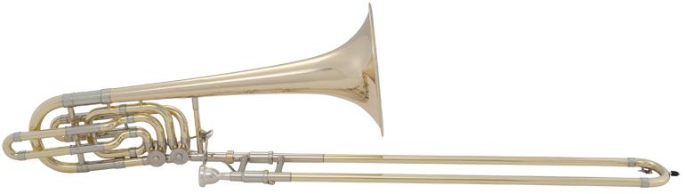 Trombone basse Stradivarius 2 barillets