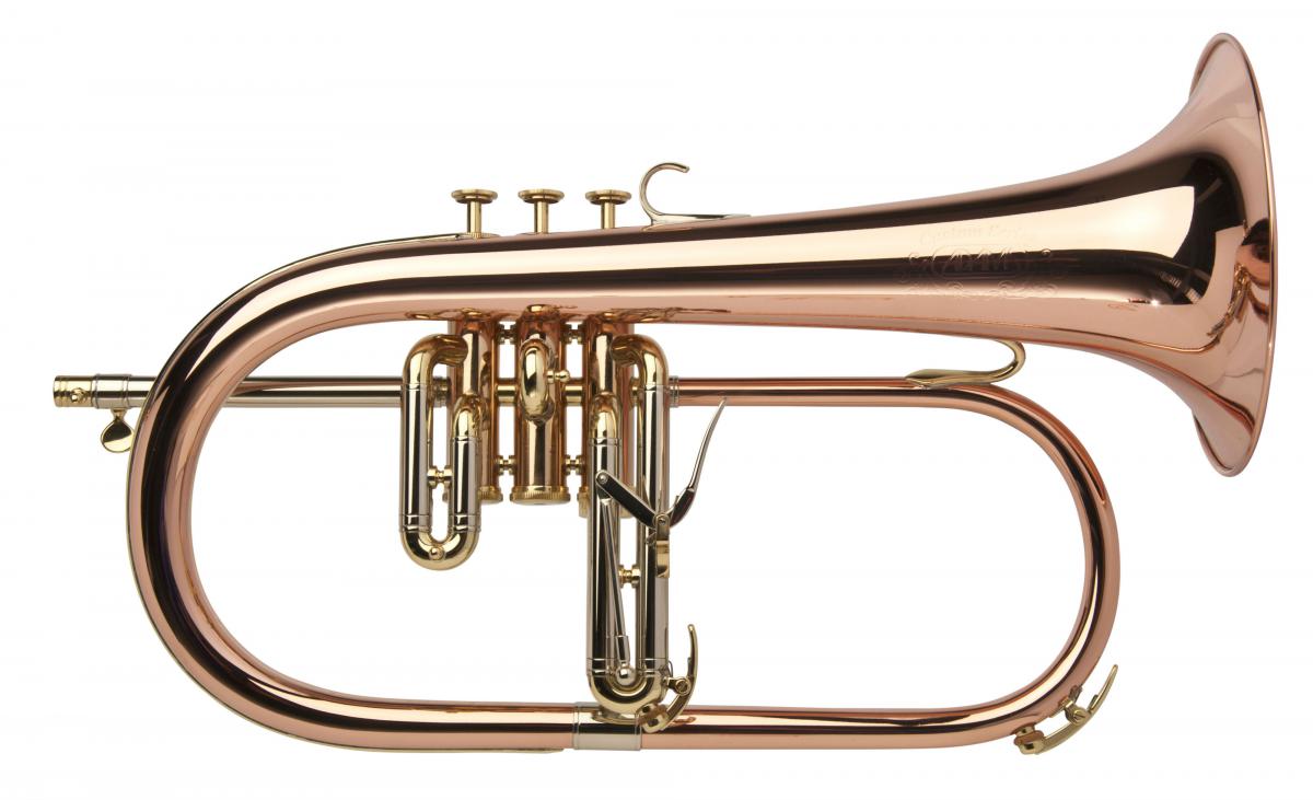 LV-FS4105 - Trompette héraldique en Sib : Trompette, Cornet, Bugle