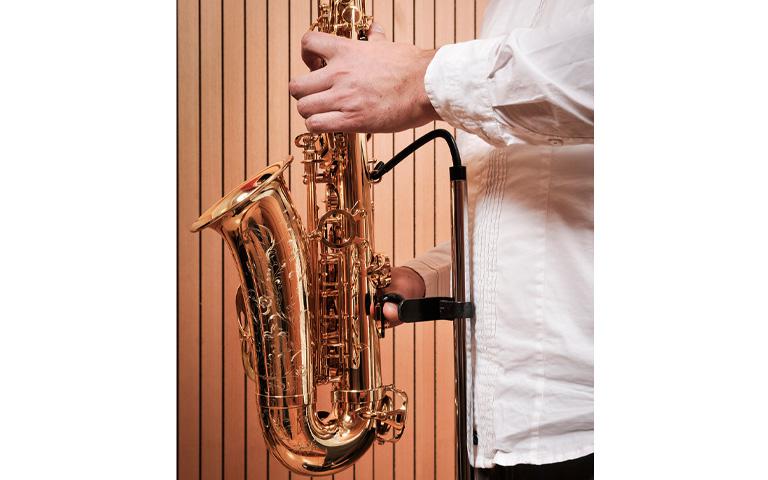 Support en bois durable pour saxophone de poche et saxophone