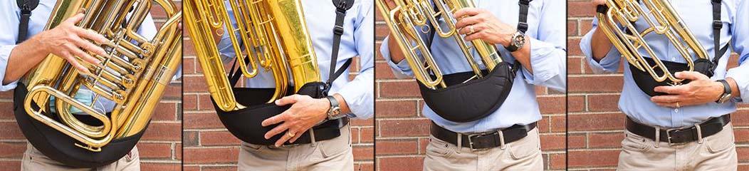 Harnais Holster pour saxhorn / tuba