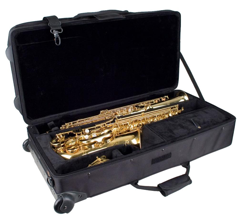 Etui double pour saxophone soprano & alto PROTEC PB304SOPWL L'Atelier