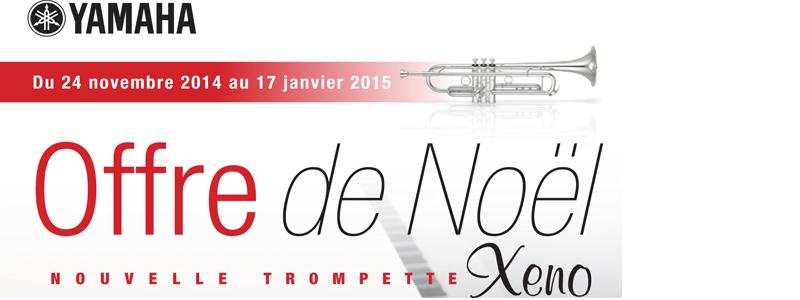 Offre de Noël trompette Yamaha XENO