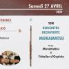 27&28 Avril - CRR D'ANGERS, MURAMATSU, L'ATELIER D'ORPHEE;